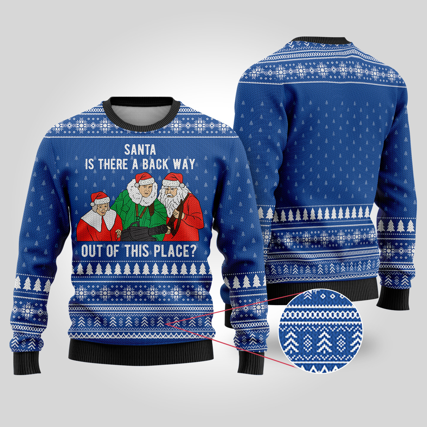 Scrooged Ugly Christmas Sweater Royal Lovely Merch Gift for Cozy Winter Nights