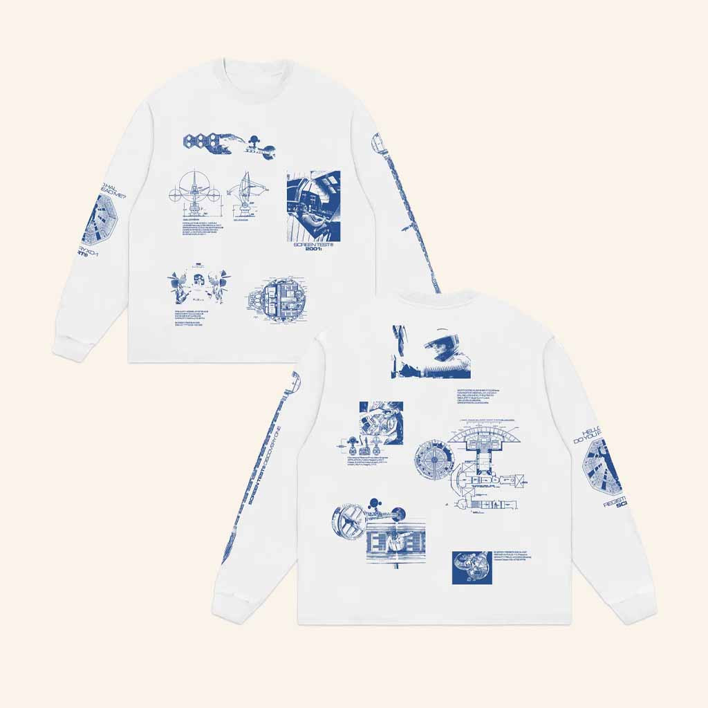 SCRT Merch Blueprint White Long Sleeve Shirt Birthday Ideas For Boyfriend SCRT Merch Blueprint White Long Sleeve Shirt Birthday Ideas For Boyfriend