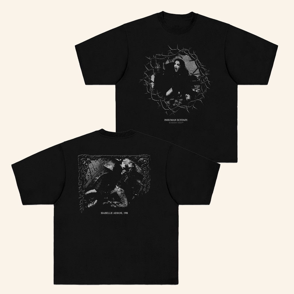 SCRT Merch Inhuman Ecstasy Black T-Shirt Birthday Ideas For Boyfriend