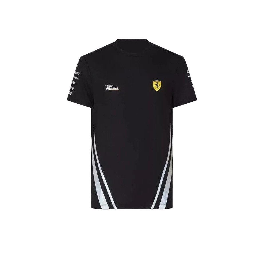 Scuderia-Ferrari F1 Team Lewis Hamilton Racing Logo T-Shirt For Fans Gifts