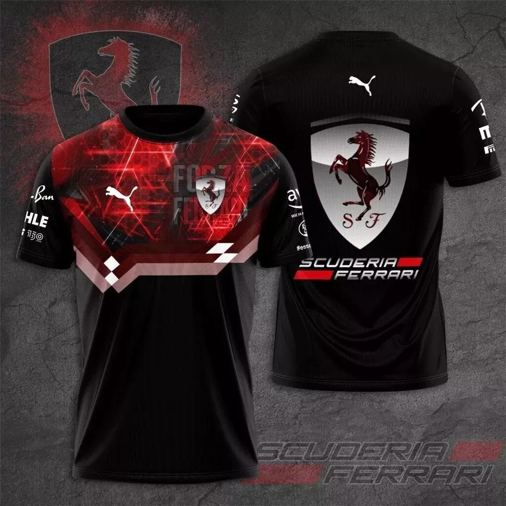Scuderia Ferrari T-Shirt Charles Leclerc Scuderia Ferrari Gift For Ferrari Supporters