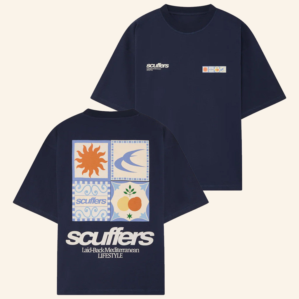 Scuffers Merch Menorca Navy T-Shirt Gifts For Dudes Scuffers Merch Menorca Navy T-Shirt Gifts For Dudes