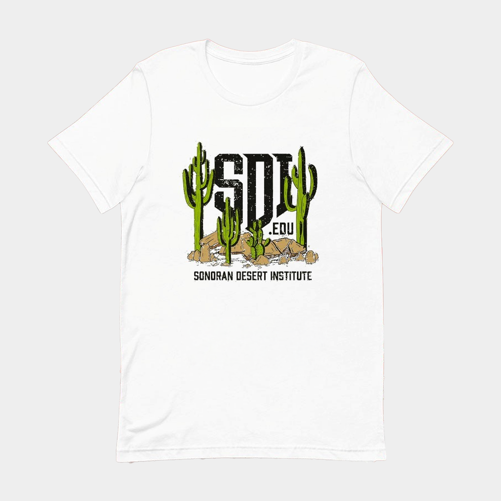 SDI Sonoran Desert Institute Cactus T-Shirt Birthday Gift Ideas For Him