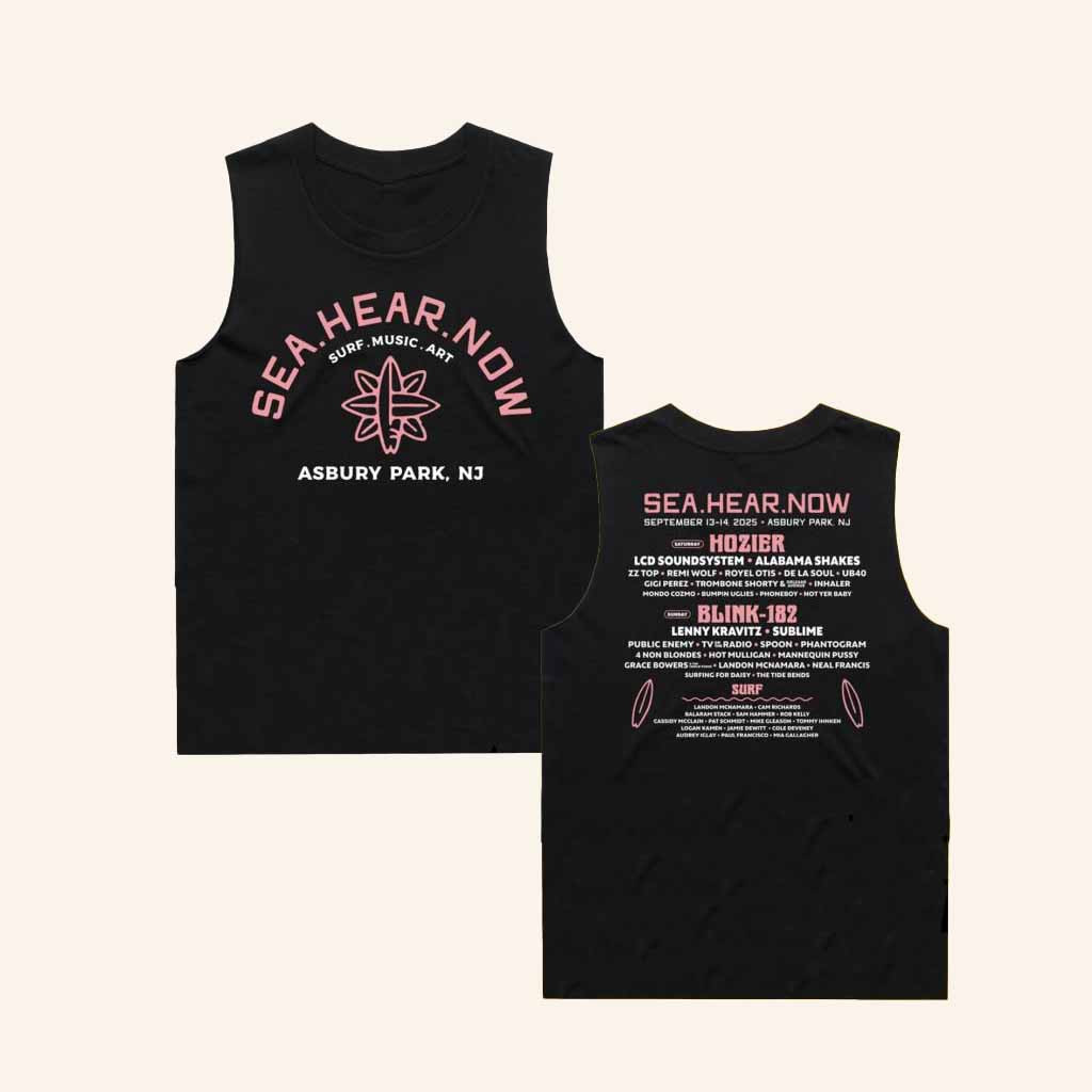 Sea Hear Now Festival Merch Merch Women's Surf Tank Gifts For Girlfriend Sea Hear Now Festival Merch Merch Women's Surf Tank Gifts For Girlfriend