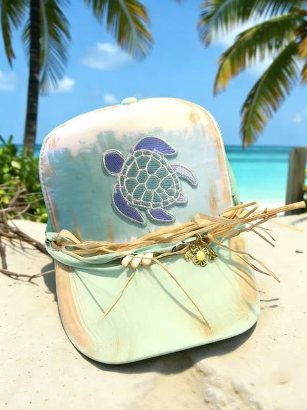 Sea Turtle Baseball Hat Hawaii Strong Island Relief Apparel Gift For Beach Lovers