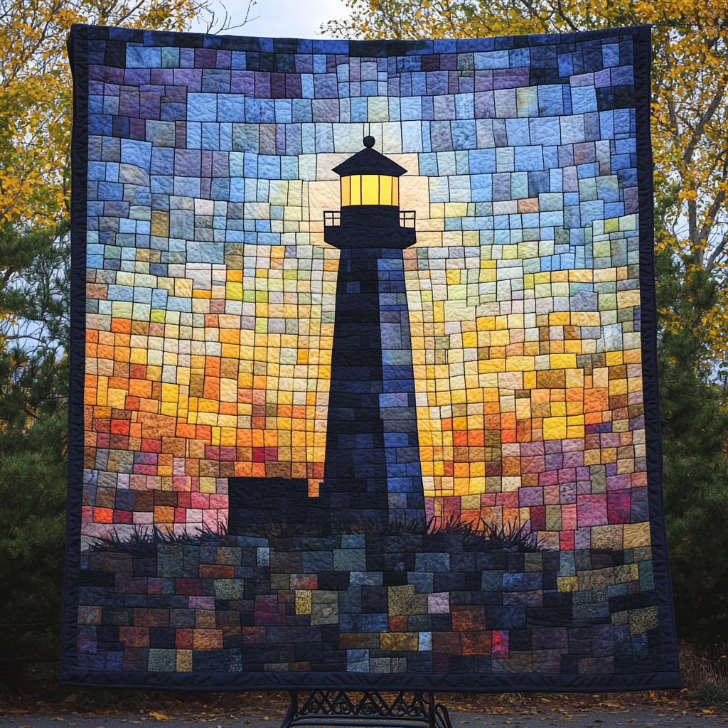 Seafarer's Light Quilted Blanket Christmas Soft Blanket