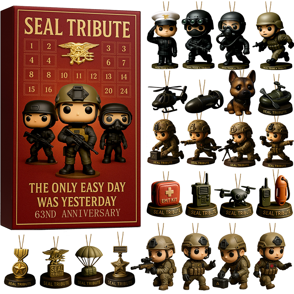 Seal Tribute 63rd Anniversary 2025 Advent Calendar Christmas Countdown Secret Santa Gifts