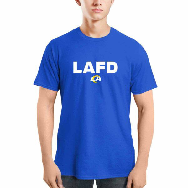 Sean McVay Wearing Lafd LA Rams Shirt Best Gifts For Football Fans