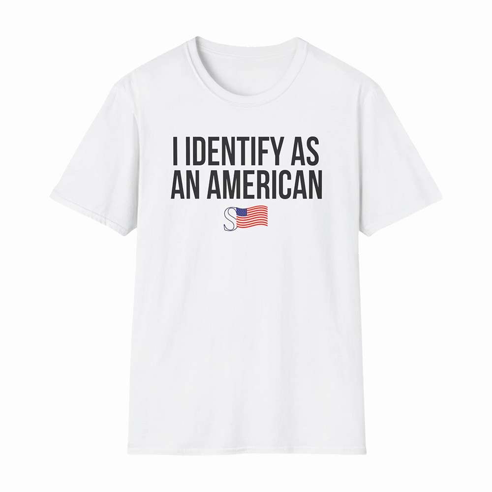 Sean Strickland Merch I Identify As An American T-Shirt Gift For Diehard Fans