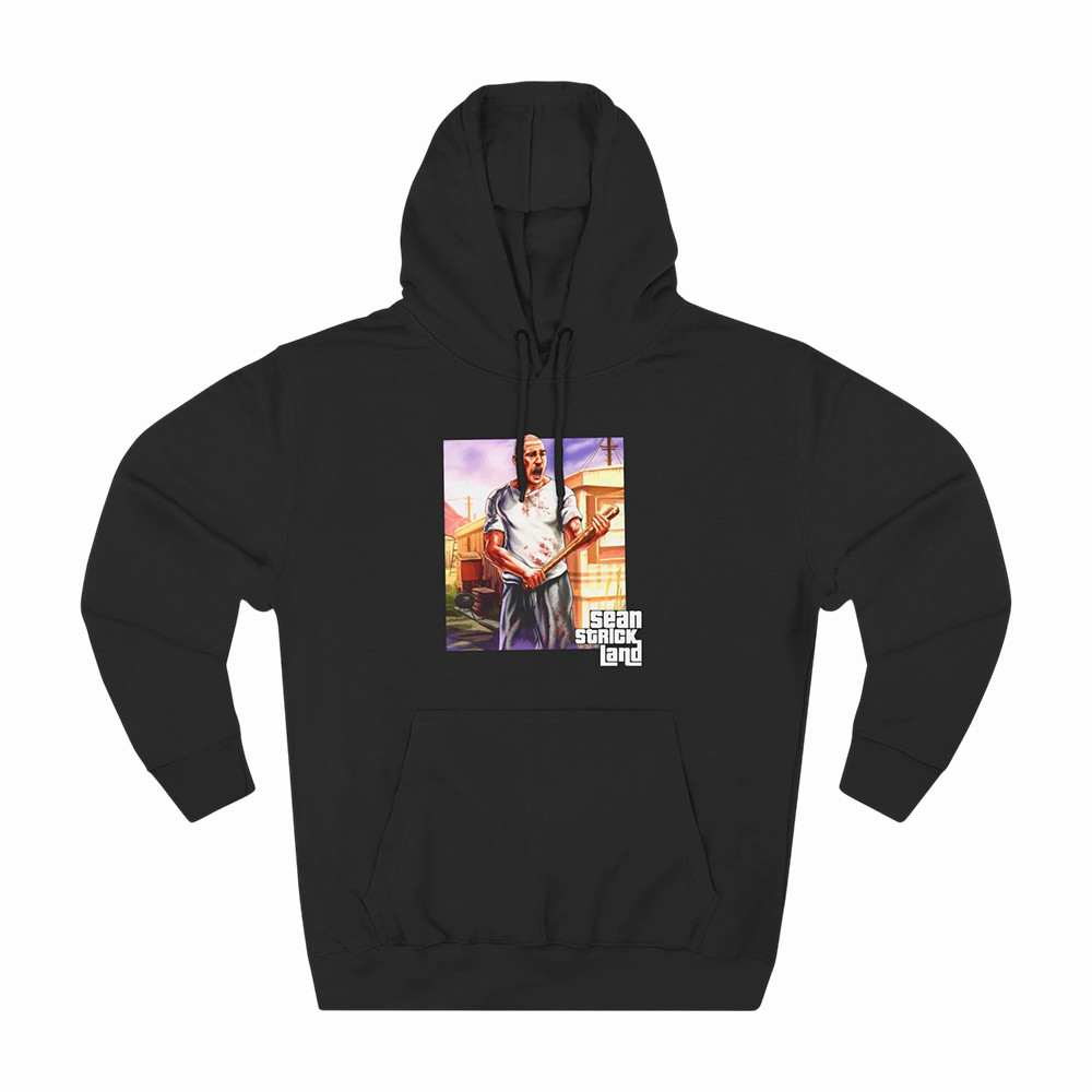 Sean Strickland Merch Sean Strickland Grand Theft Auto Parody Hoodie Gift For Passionate Fans