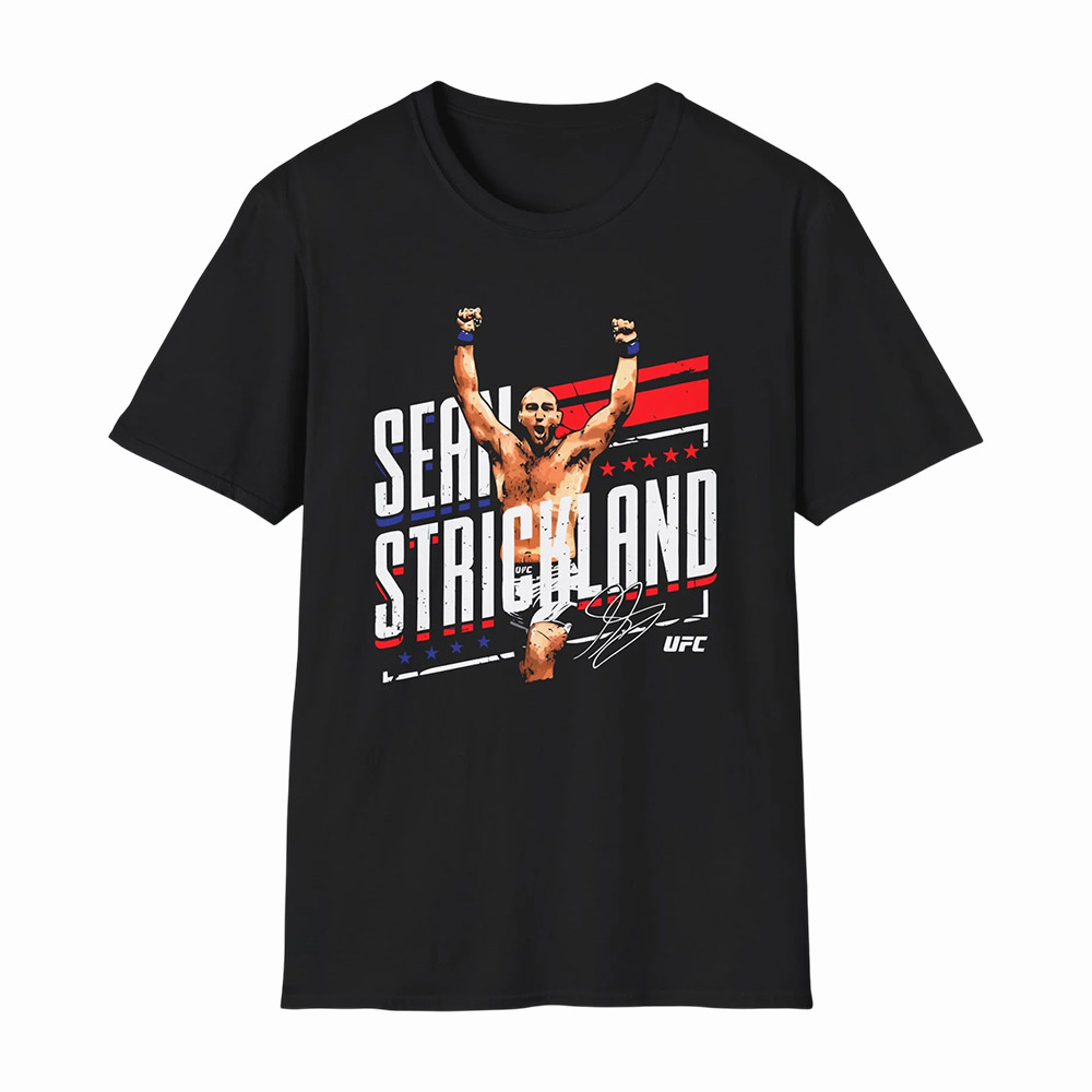 Sean Strickland Merch Sean Strickland UFC T-Shirt Gift For Fan Club Members