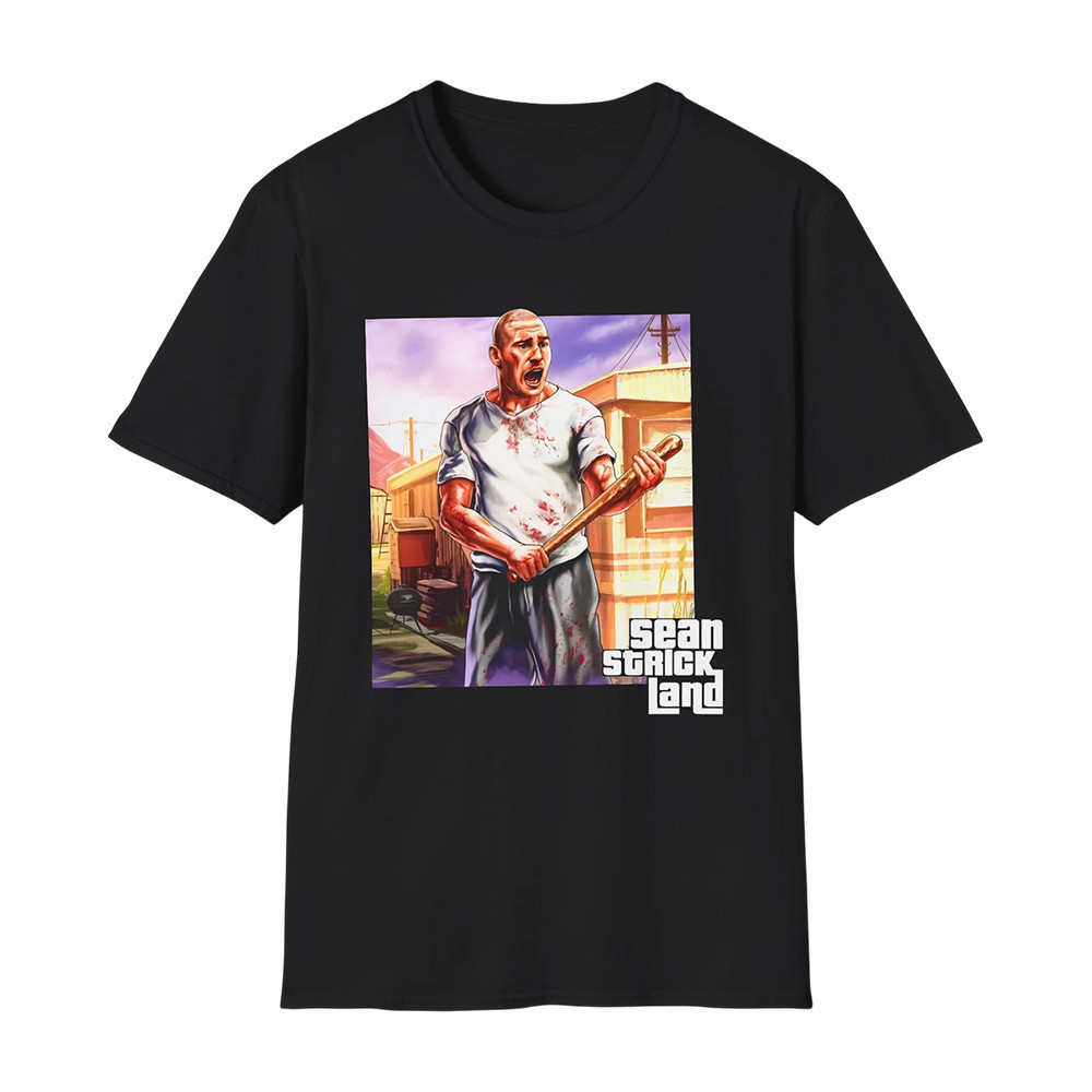 Sean Strickland Merch UFC Fighter GTA T-Shirt Gift For Enthusiastic Fans