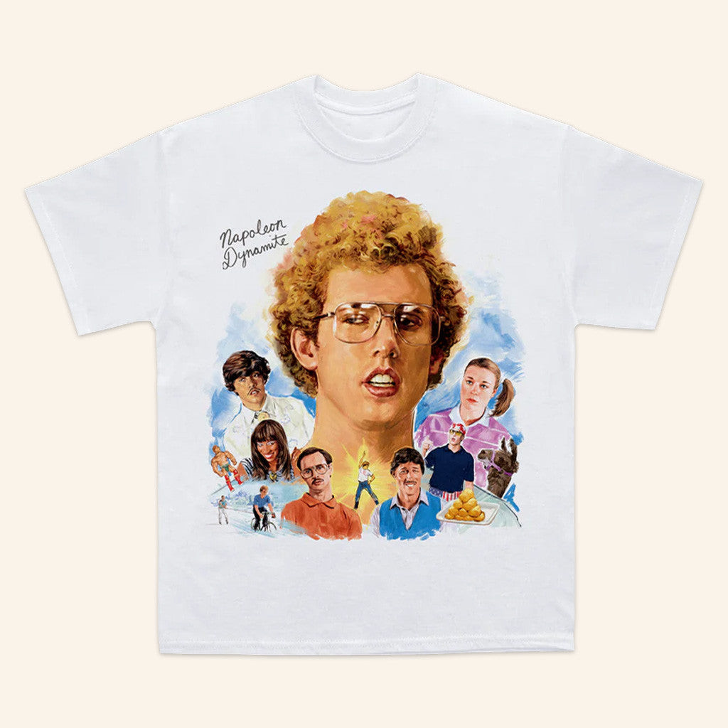 Searchlight Pictures Merch Napoleon Dynamite Mural T-Shirt Gifts For Her Searchlight Pictures Merch Napoleon Dynamite Mural T-Shirt Gifts For Her