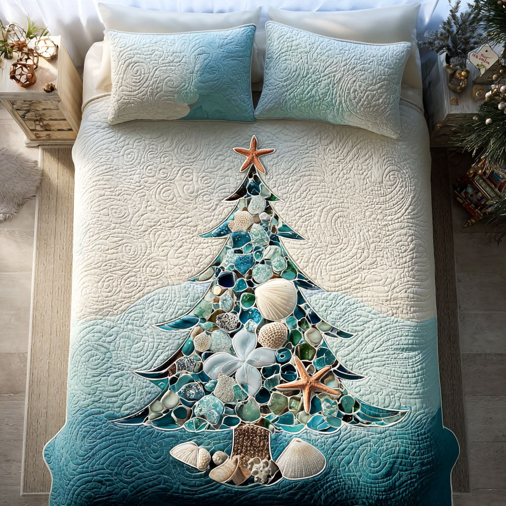 Seashell Wishes Quilted Bedding Set Xmas Duvet Sets Christmas Ideas For Women