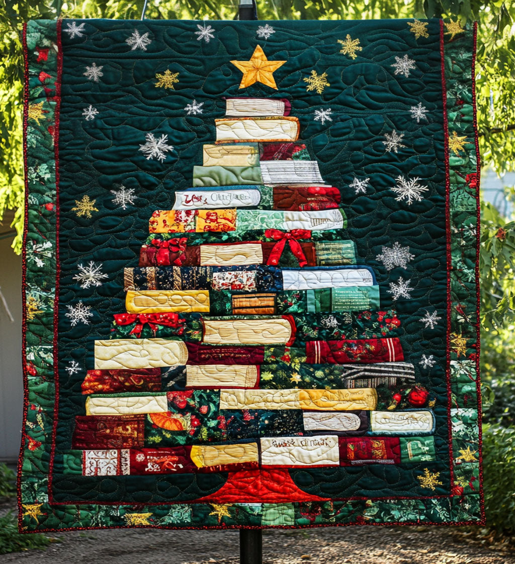 Seasonal Stories Quilted Blanket Christmas Throw Blankets Presents For Mom