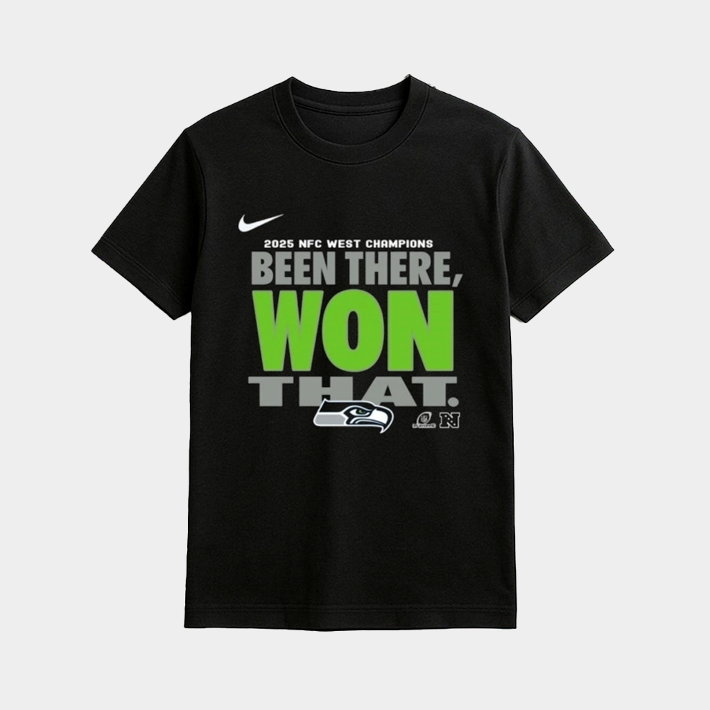 Seattle Football NFC West Division Champions Been There Won That Shirt Seahawks Merch