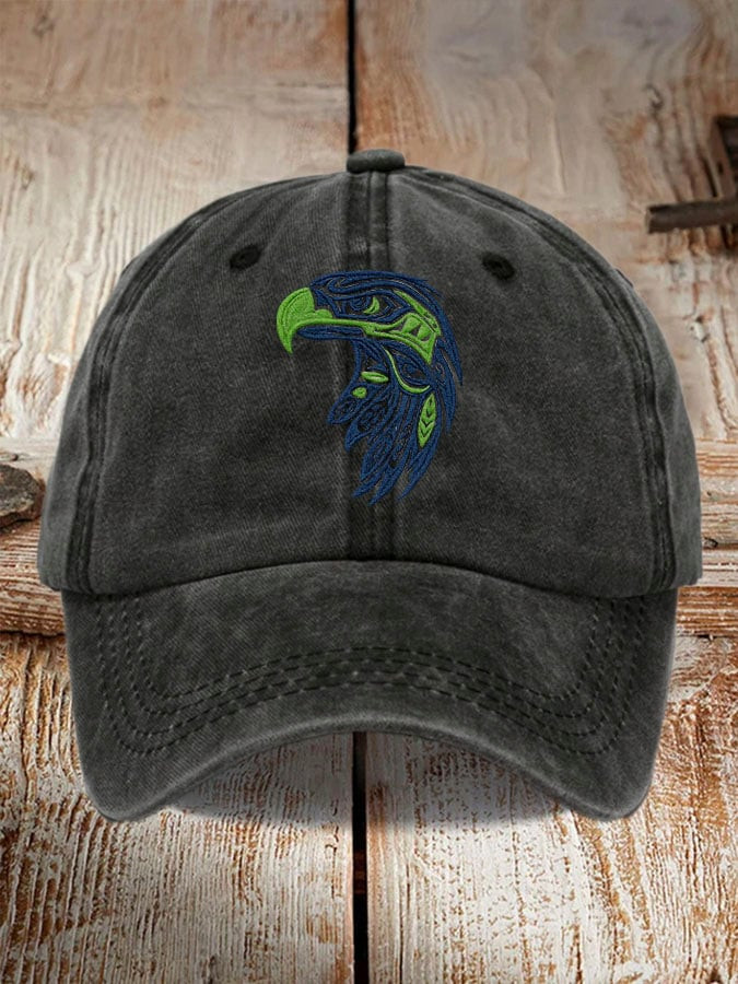 Seattle Football SS Hat Embroidered Seahawks Merch Seattle Pride Game Day Cap Gifts For Dad Seattle Football SS Hat Embroidered Seahawks Merch Seattle Pride Game Day Cap Gifts For Dad