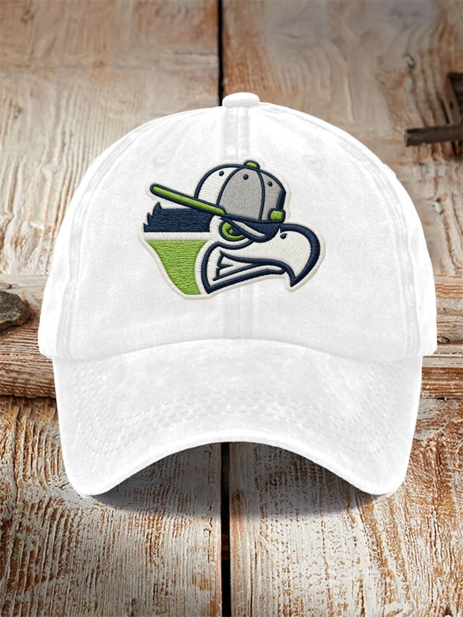 Seattle Football SS Hat Embroidered Seahawks Merch Seattle Strong Game Day Cap Gifts For Fans
