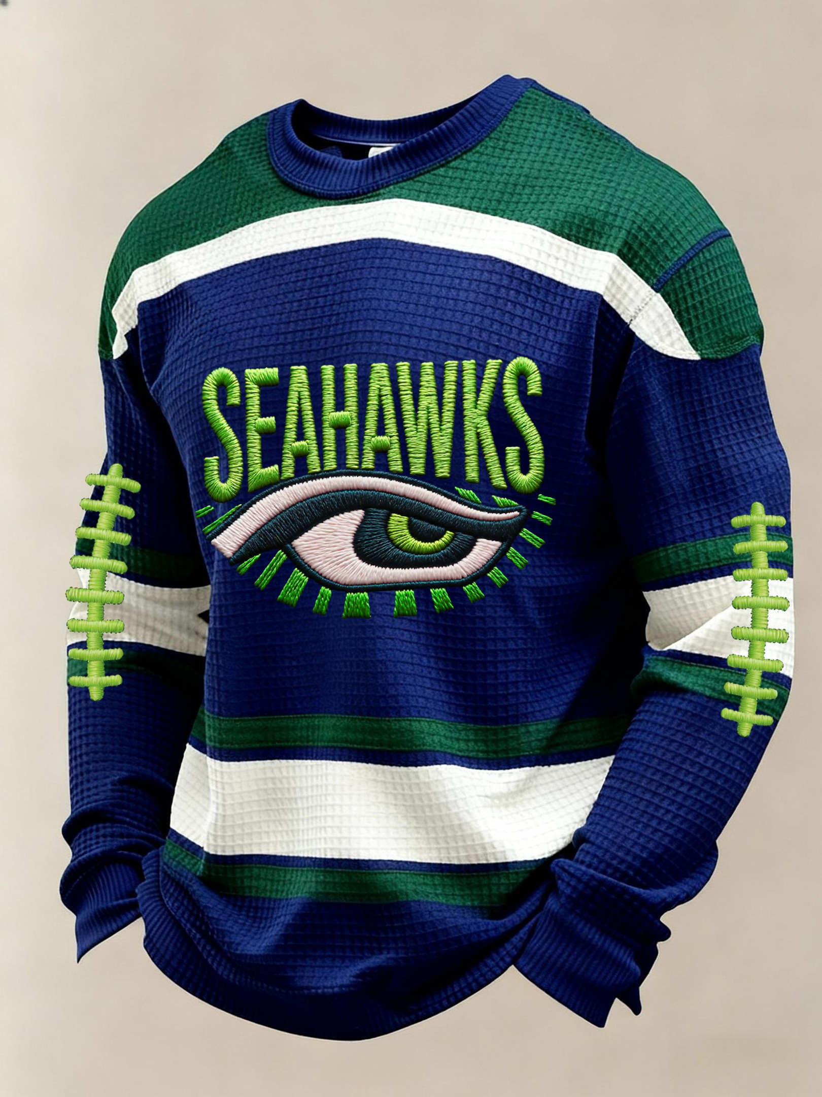 Seattle Football SS Waffle Long Sleeve T-Shirt Seahawks Merch Seattle Pride Game Day Shirt Seattle Football SS Waffle Long Sleeve T-Shirt Seahawks Merch Seattle Pride Game Day Shirt