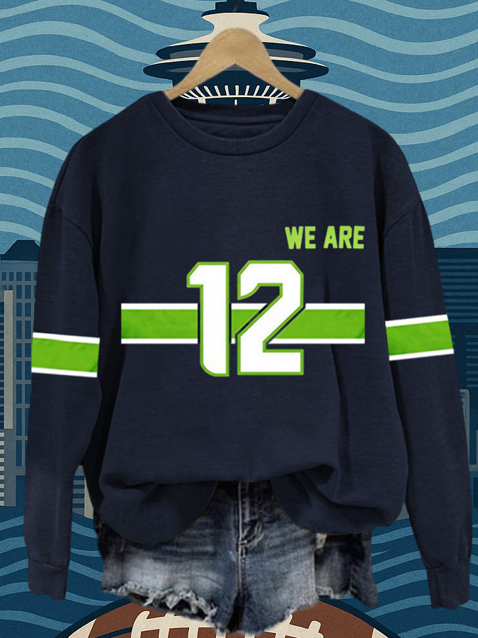Seattle Football We Are 12 Hoodie Seattle Pride Merch Christmas Gifts For Girlfriend