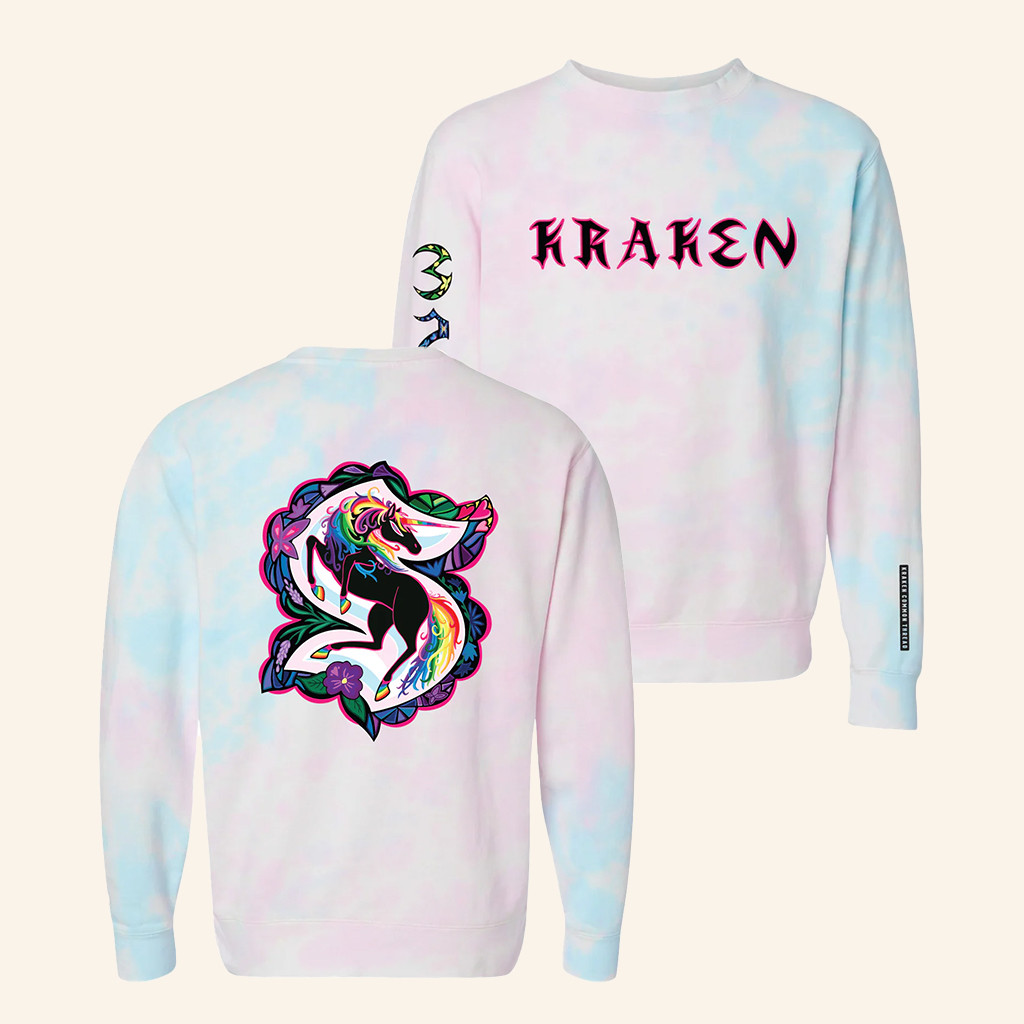 Seattle Hockey Team Merch Seattle Kraken Common Thread Pride Sweatshirt Gifts For Fans