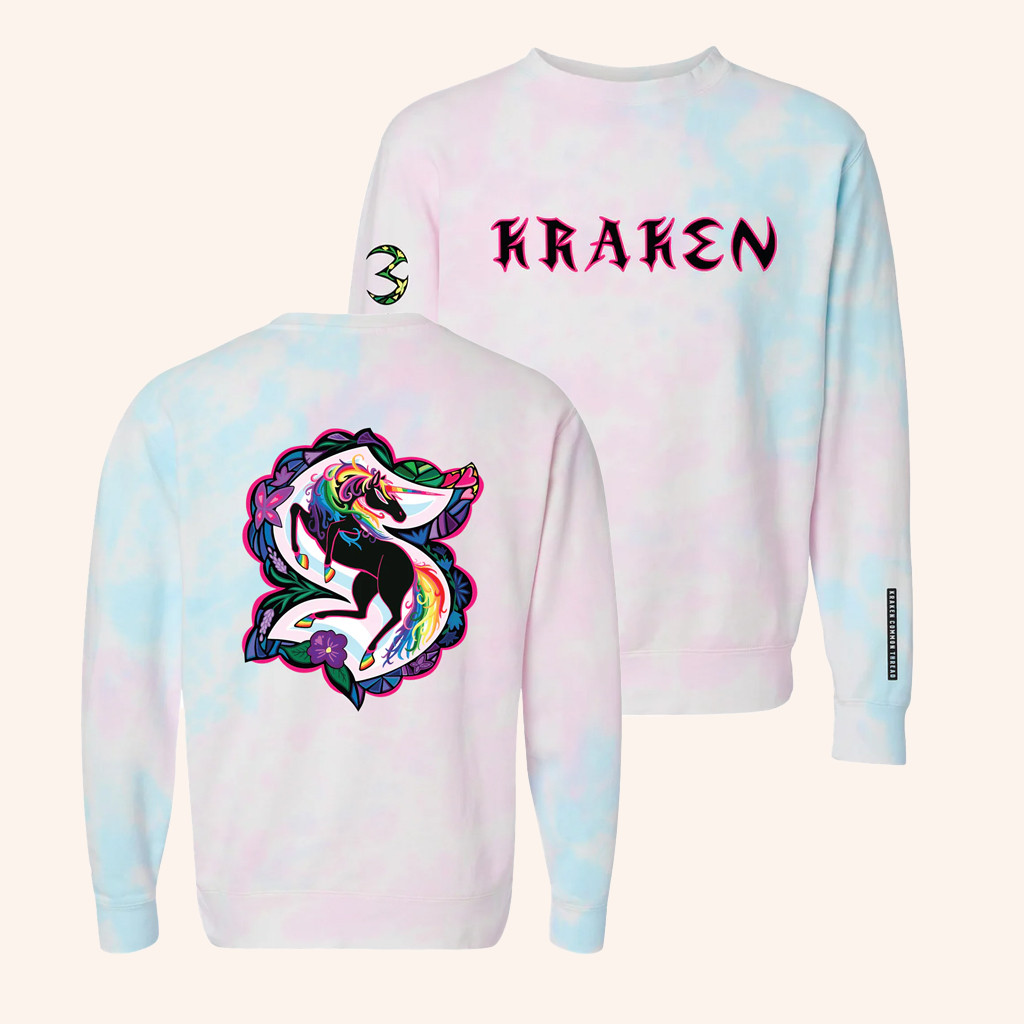 Seattle Hockey Team Merch Seattle Kraken Common Thread Pride Sweatshirt Gifts For Fans