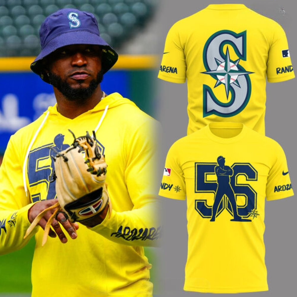 Seattle Mariners Baseball Randy Arozarena Special T-Shirt Baseball Enthusiast Gifts