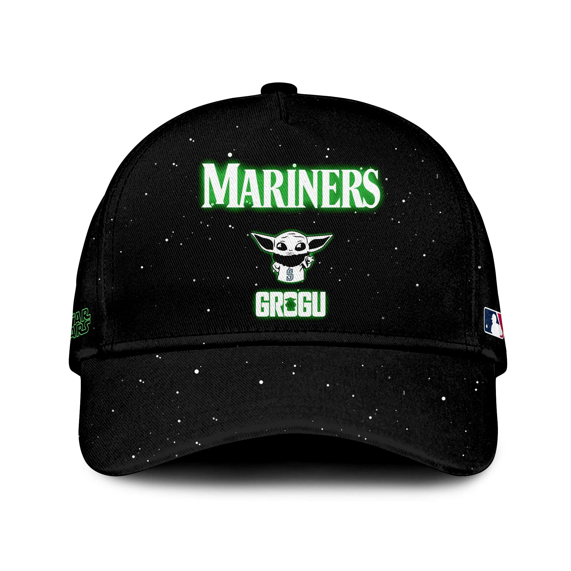Seattle Mariners x Star Wars Grogu Night Hat Gift Ideas For Baseball Fans