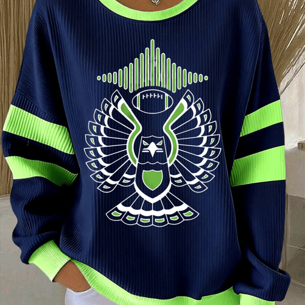 Seattle Seahawks Football Go Hawks Sweatshirt Game Day Seattle Seahawks Clothing Line