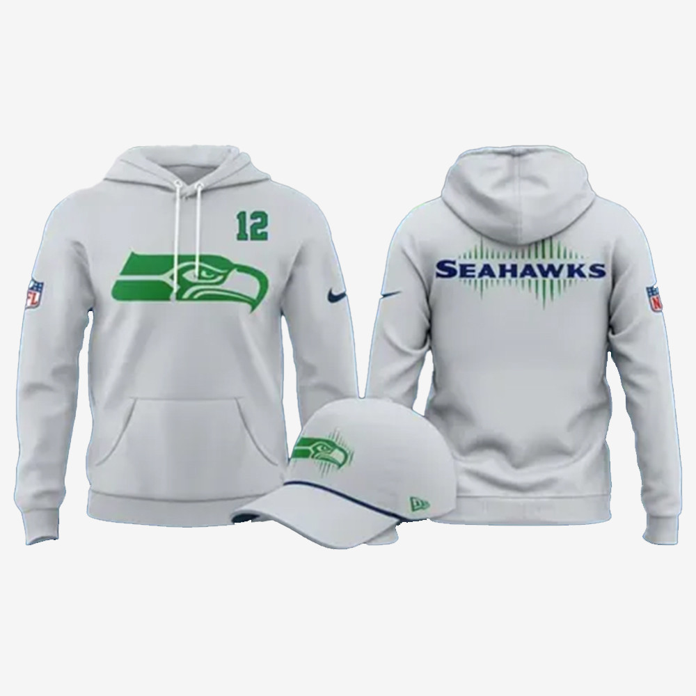 Seattle Seahawks Football Hoodie Seattle Seahawks Apparel Super Bowl LX Gear