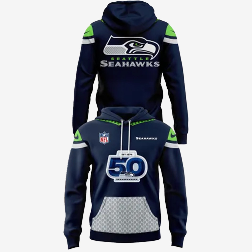 Seattle Seahawks Football Hoodie Seattle Seahawks Game Day Clothing Best Gift For Him