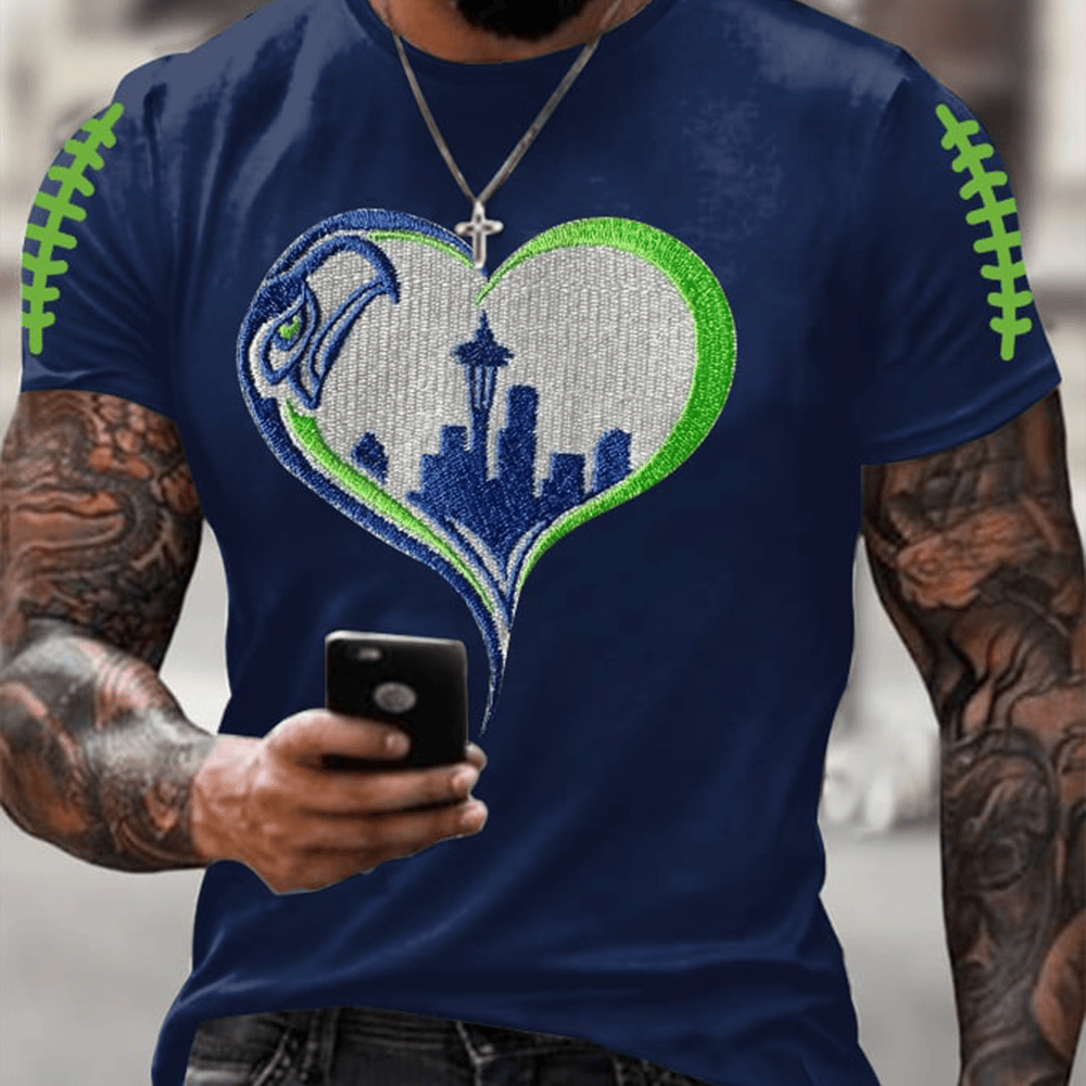 Seattle Seahawks Football T-Shirt Game Day Football Clothes The 12s Fan Gift
