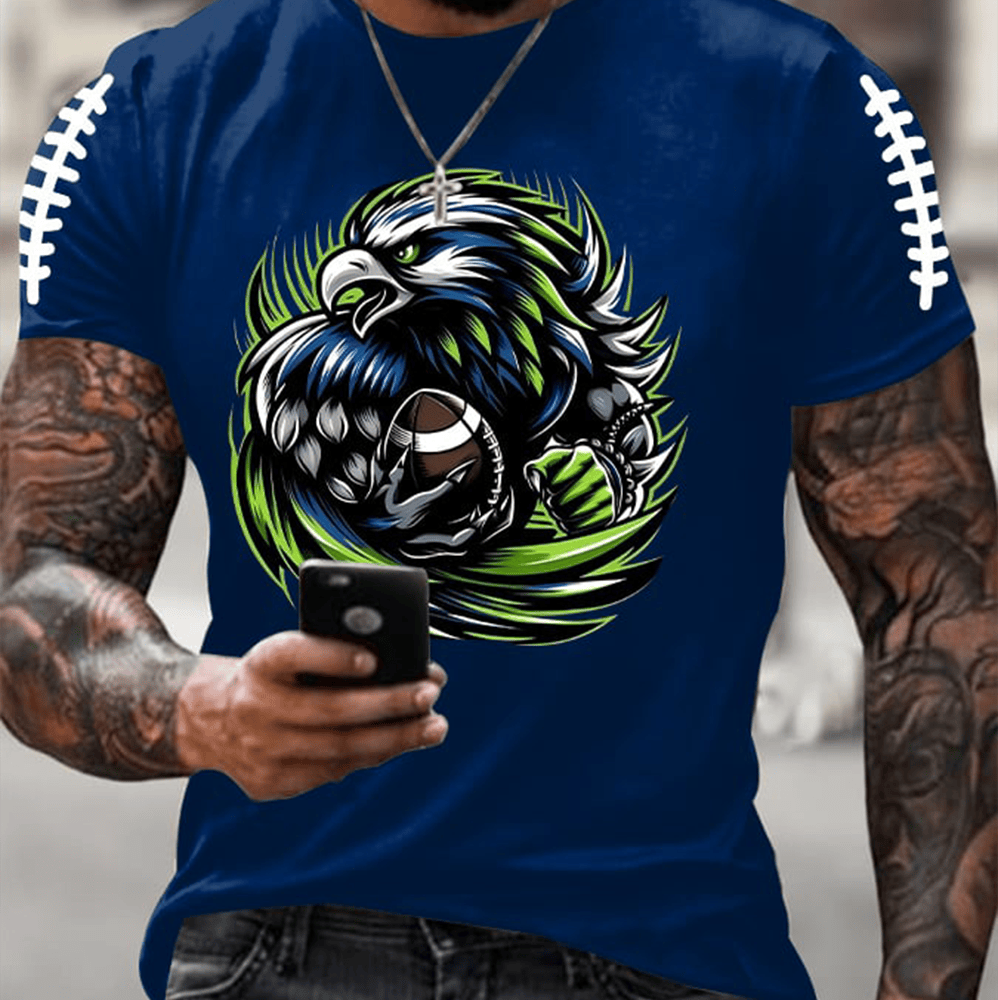 Seattle Seahawks Football T-Shirt Go Hawks Shirt Gifts For Seattle Seahawks Lovers