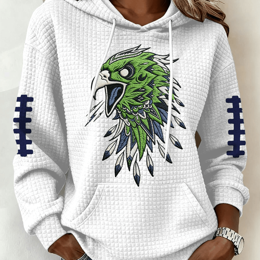 Seattle Seahawks Go Hawks Hoodie Football Apparel Girlfriend Gift Ideas
