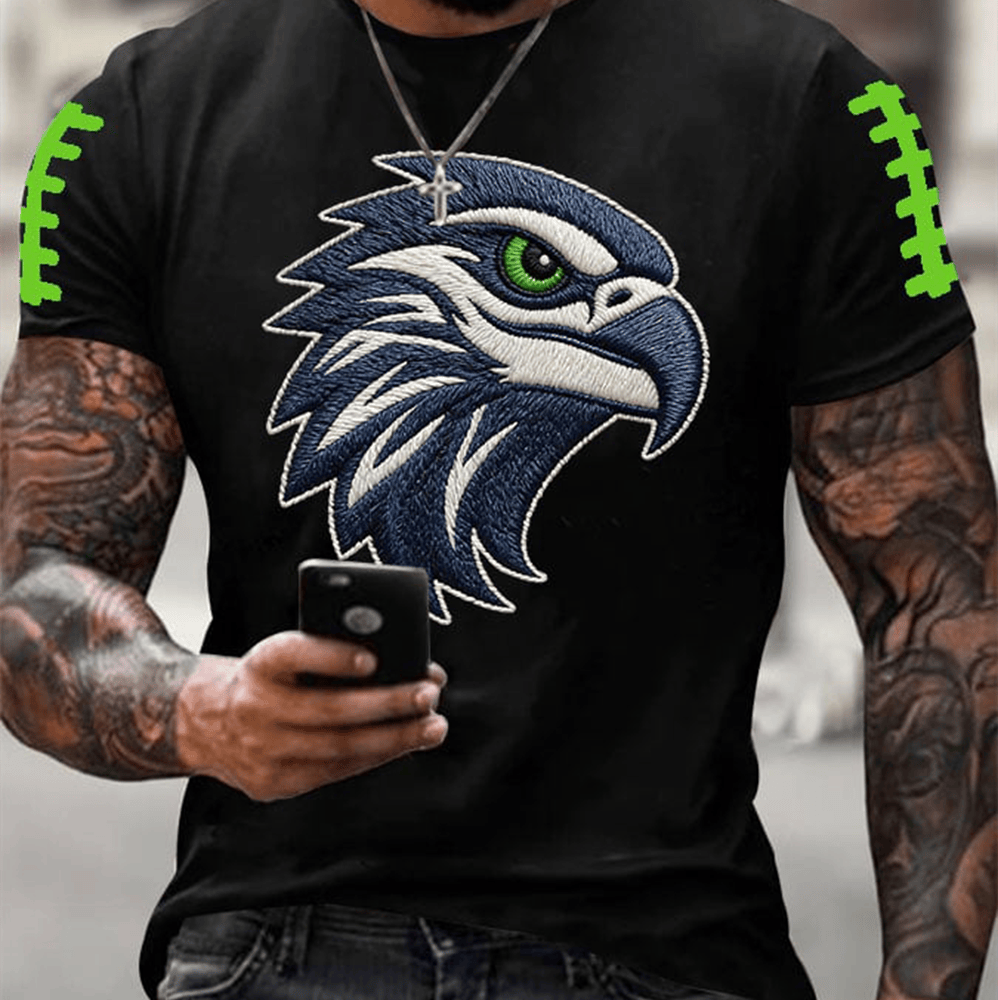 Seattle Seahawks Go Hawks T-Shirt Seattle Seahawks Clothes Football Lover Gift Ideas