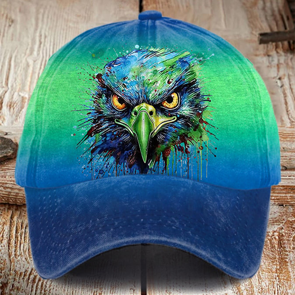 Seattle Seahawks Hawks Mascot Hat Football Cap Best Gifts For Seattle Seahawks Lovers