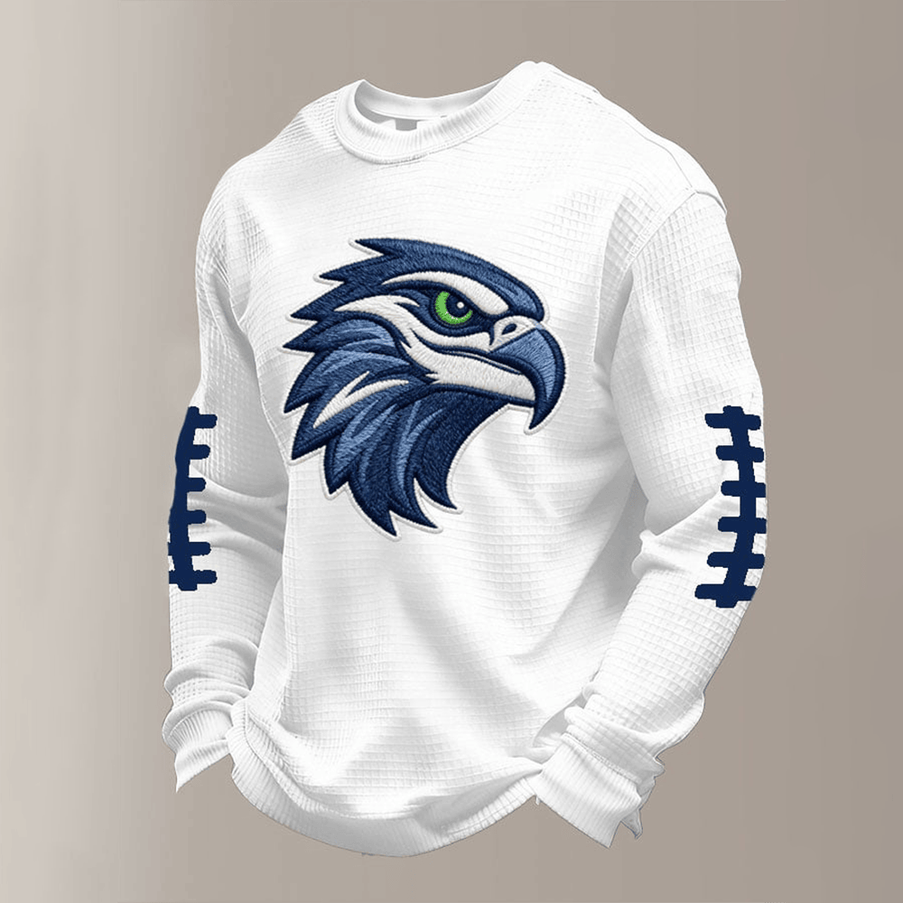 Seattle Seahawks Hawks Mascot Long Sleeve Shirt Football Merch Seattle Seahawks Clothing