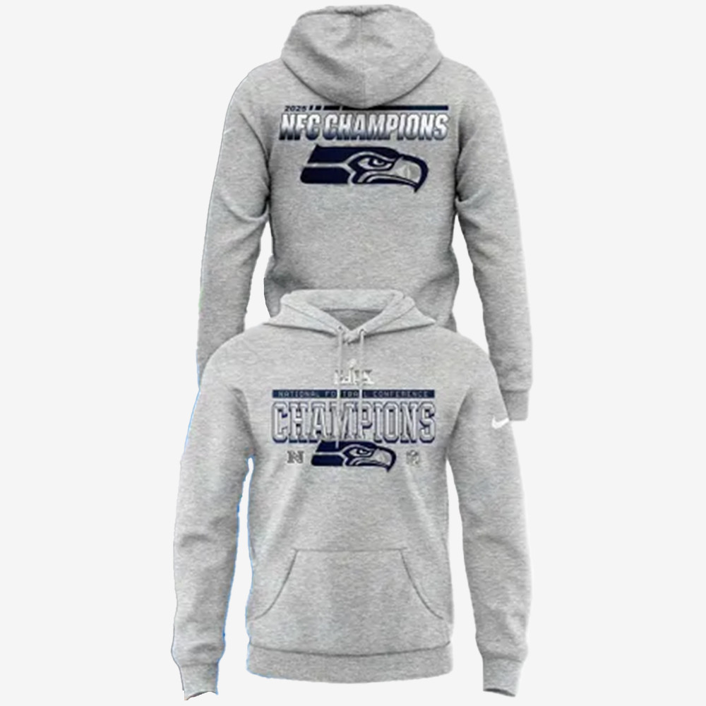 Seattle Seahawks Hoodie West Division Champions Seattle Seahawks Merch Best Fan Gift