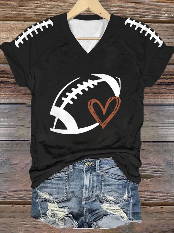 Seattle Seahawks Merch Football V-Neck Shirt Seattle Seahawks Apparel Gifts For The 12s