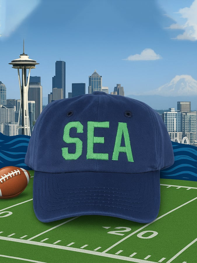 Seattle Seahawks Merch Hat Game Day Football Baseball Cap Gifts For Seattle Seahawks Fan