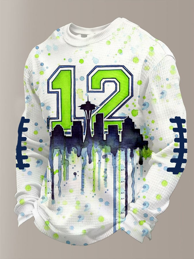 Seattle Seahawks Merch Long Sleeve Shirt No 12 Football Clothing Gifts For Enthusiasts