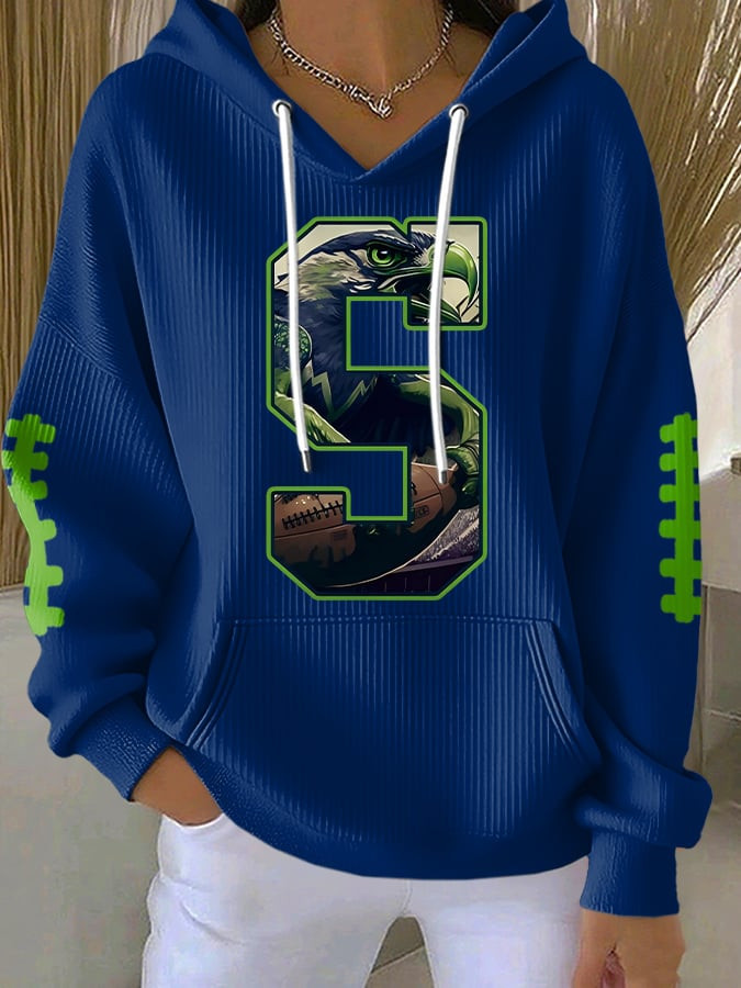 Seattle Seahawks Merch Seahawk Mascot Hoodie Football Apparel Best Gifts For Girlfriend