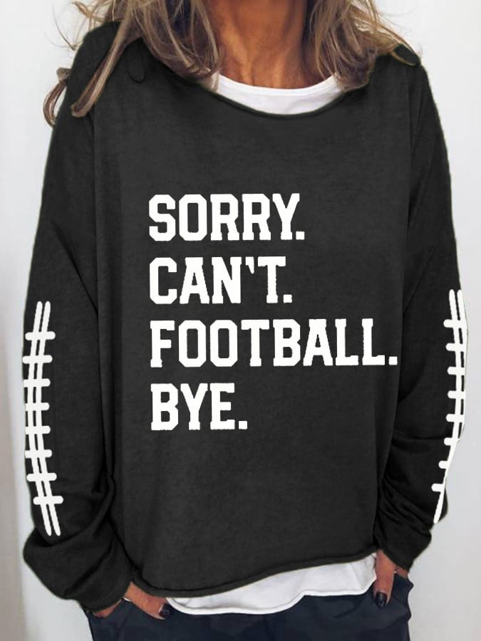 Seattle Seahawks Merch Sorry Can't Football Bye Sweatshirt Seattle Seahawks Clothing Gifts