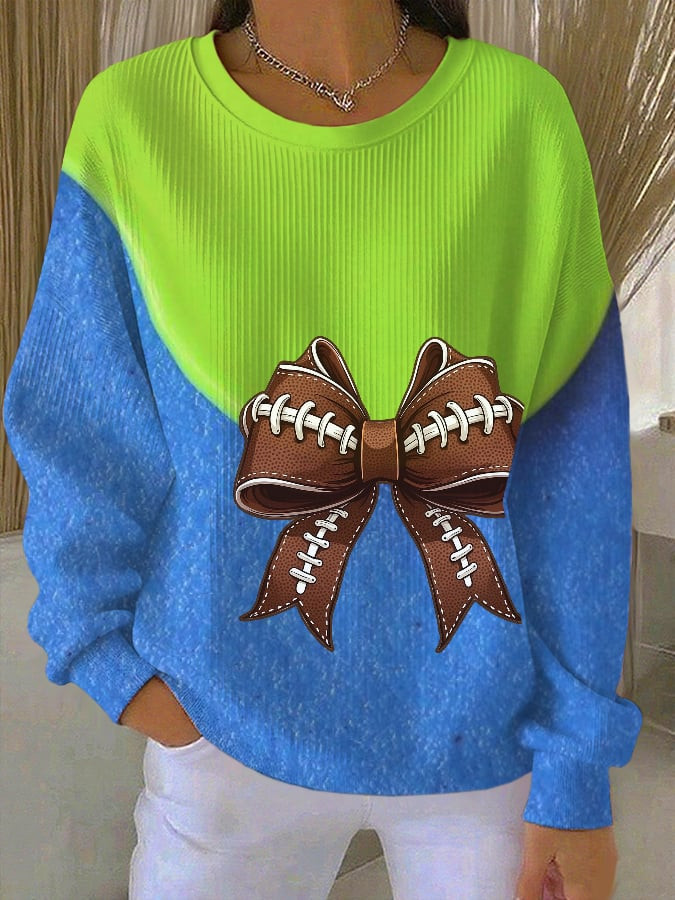 Seattle Seahawks Merch Vintage Ribbon Graphic Sweatshirt Football Apparel Unique Gifts