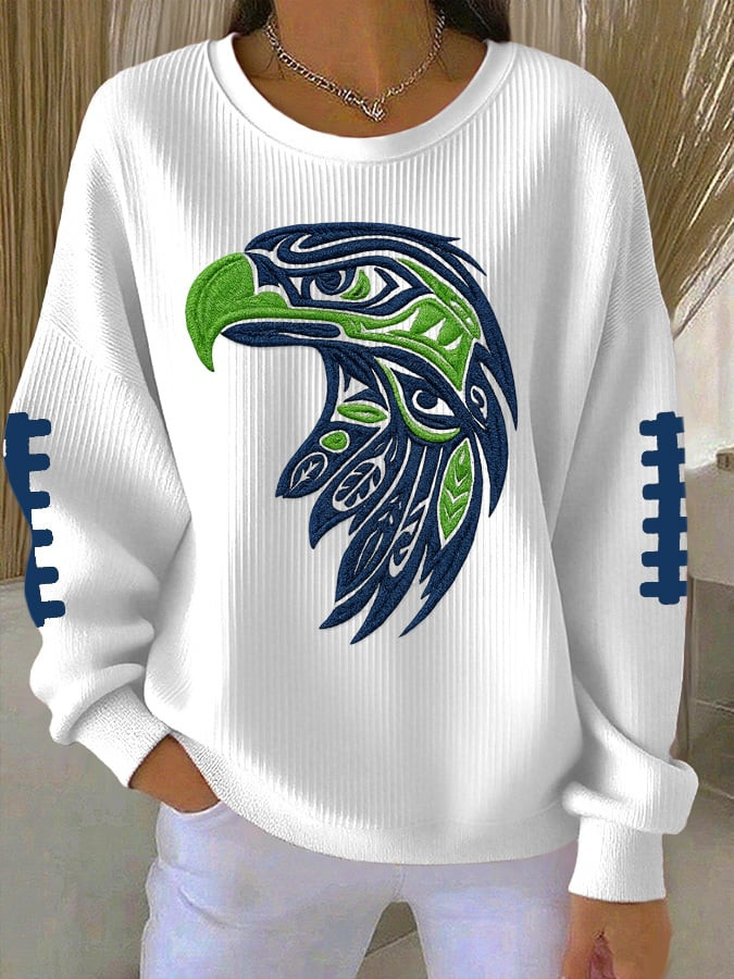 Seattle Seahaws Merch Football Game Day Sweatshirt Seattle Seahawks Clothing Gift Ideas