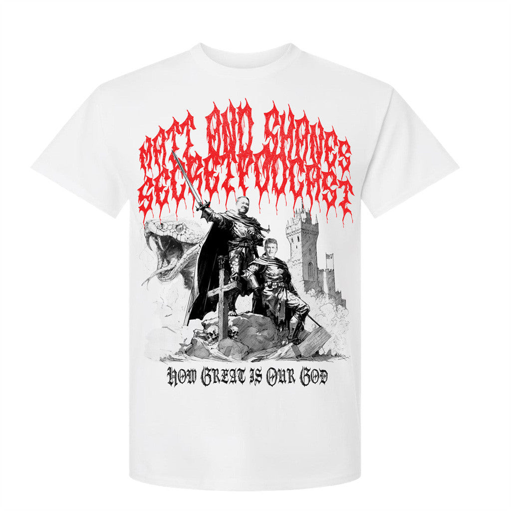 Secret Podcast Merch How Great Is Our God T-Shirt Presents For Boyfriend