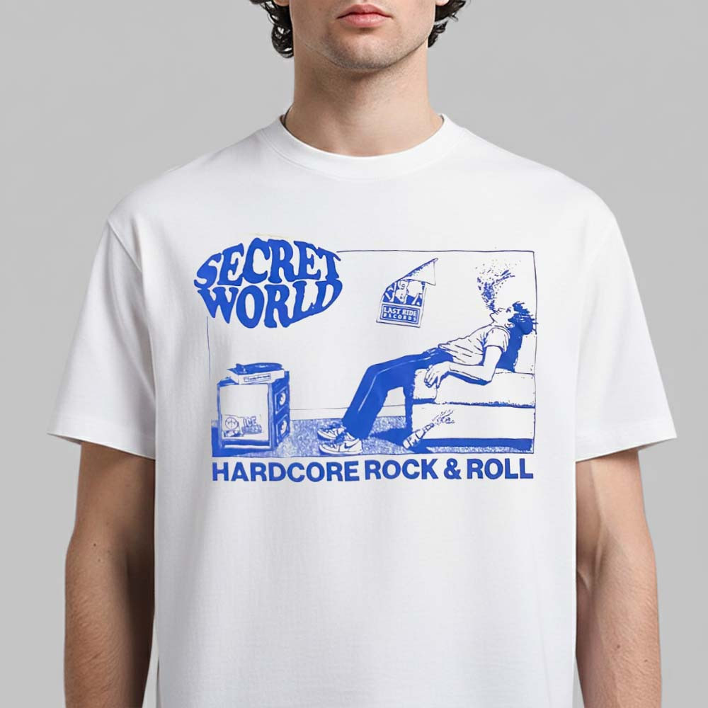 Secret World X Drain Headline Is Your Friend Tour 2026 T-Shirt Music Fan Merch Gift Idea