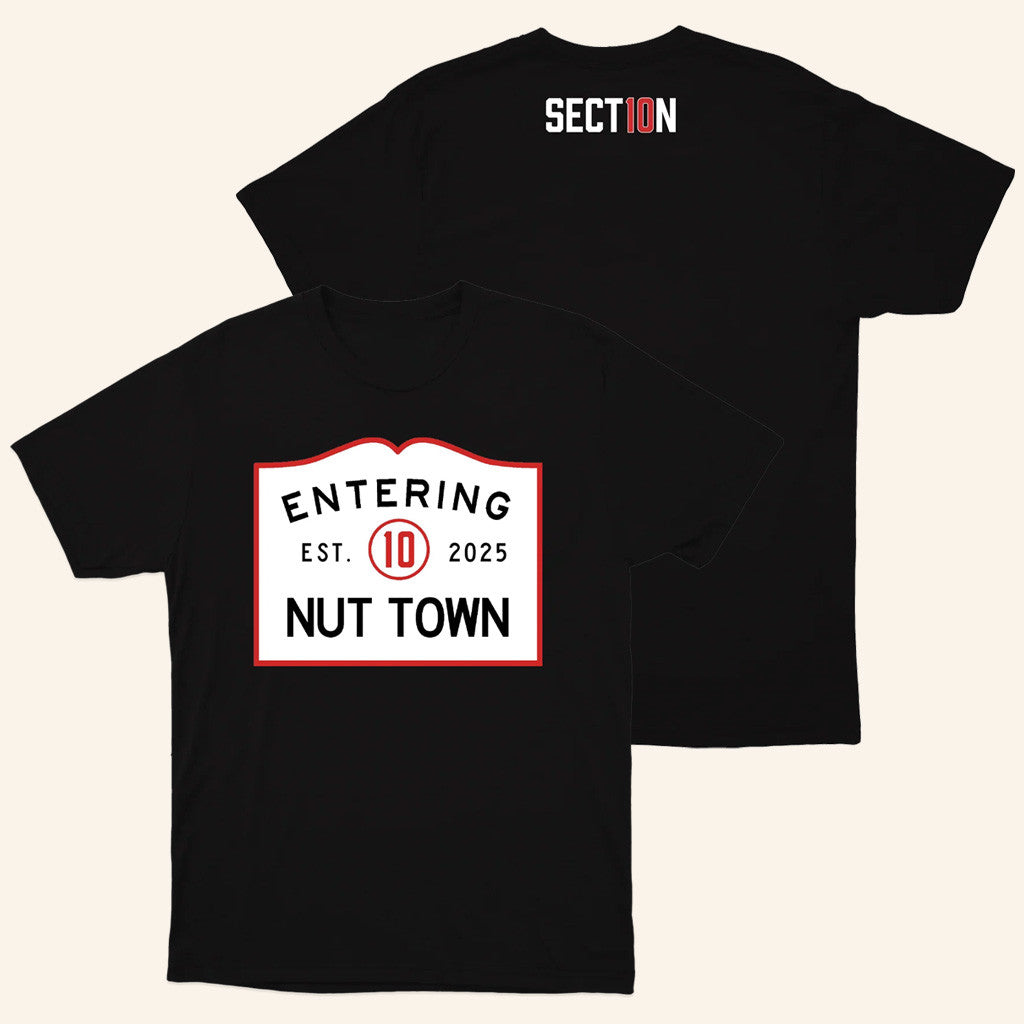 Section 10 Merch Nut Town T-Shirt Presents For Friends
