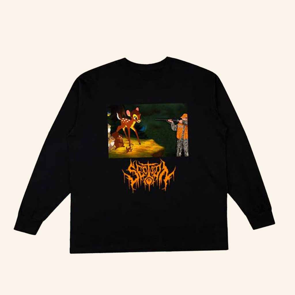 Section 8 Merch Deer Shooting Black Long Sleeve Shirt Xmas Presents For Him Section 8 Merch Deer Shooting Black Long Sleeve Shirt Xmas Presents For Him