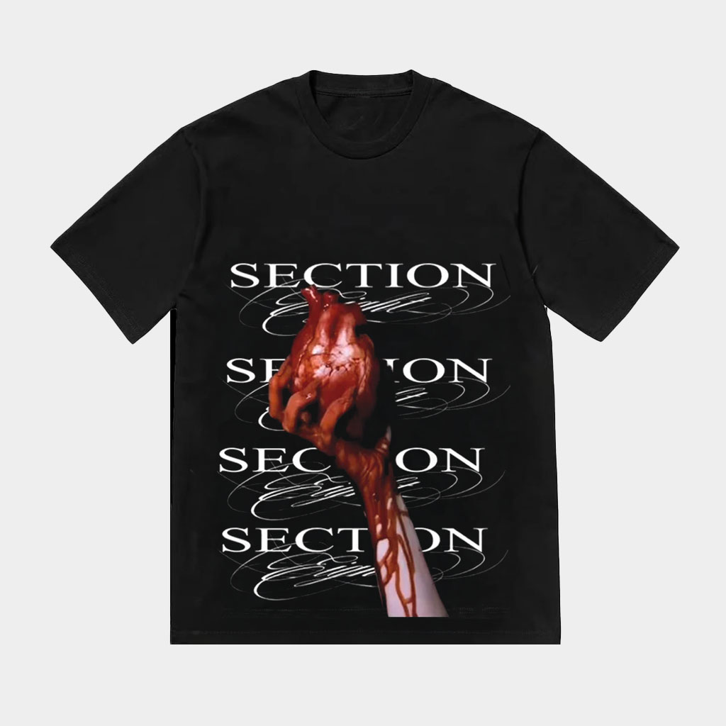 Section 8 Merch Rip Your Heart Out T-Shirt Section Shirt Birthday Ideas For Husband